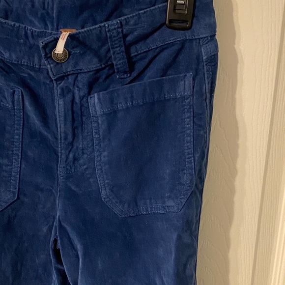 Free People Navy Corduroy Pants - Picture 5 of 9